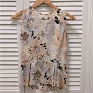 Fossil shirt sleeve blouse